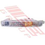 BUMPER LAMP - L/H - CLR W/AMB INN - TO SUIT - HONDA ACCORD CD F/L SDN/CPE/WGN 1996-