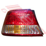 REAR LAMP - L/H - OUTER - RED/CLEAR (P1374) - TO SUIT - HONDA ACCORD CF 4DR 1999-
