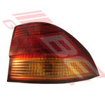 REAR LAMP - R/H - OUTER - RED/AMBER (2232) - TO SUIT - HONDA ACCORD CF 4DR 1999-