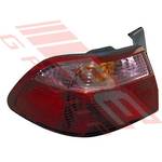 REAR LAMP - L/H - OUTER - PINK/RED - TO SUIT - HONDA ACCORD CF 4DR 1999-