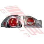 REAR LAMP - SET - L&R - 4PCE - TO SUIT - HONDA ACCORD CF 4DR 1999-