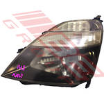 HEADLAMP - L/H - (100-22363) - H.I.D GAS TYPE - CLEAR IND/BLACK INNER - TO SUIT - HONDA STREAM - RN1 - 5DR S/W - 2000- EARLY