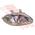 HEADLAMP - R/H - PLASTIC - TO SUIT - HONDA CIVIC EK 3DR/4DR 1996-99