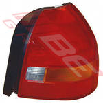 REAR LAMP - R/H - RED/AMBER/CLEAR (043-1262) - TO SUIT - HONDA CIVIC EK 3DR 1996-99