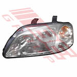 HEADLAMP - L/H - CHROME (P0527) - TO SUIT - HONDA ORTHIA S/W - EL - 96-