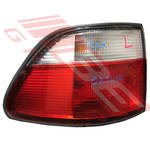 REAR LAMP - L/H - CLEAR/RED (043-2204) - TO SUIT - HONDA ORTHIA S/W - EL - 96- EARLY