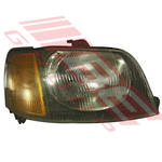 HEADLAMP - R/H - BLK INNER - (033-7621) - TO SUIT - HONDA SMX - RH1 - 96- EARLY