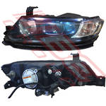 HEADLAMP - L/H - BLUE INNER - H.I.D & ELEC ADJUST (100-22497) - TO SUIT - HONDA ODYSSEY - RB1 - 2003- EARLY