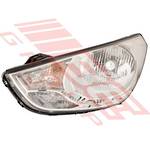 HEADLAMP - L/H - ELECTRIC/MANUAL - CHROME - TO SUIT - HYUNDAI TUCSON 2010-