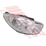 HEADLAMP - R/H - ELECTRIC - CHROME - TO SUIT - HYUNDAI ACCENT 2010- SEDAN