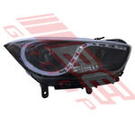 HEADLAMP - R/H - WITH LED - MANUAL - TO SUIT - HYUNDAI I40 2012- SEDAN