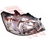 HEADLAMP - R/H - MANUAL - TO SUIT - HYUNDAI GETZ 2002-