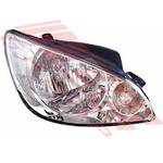 HEADLAMP - R/H - MANUAL - TO SUIT - HYUNDAI GETZ 2006- F/LIFT