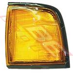 CORNER LAMP - R/H - AMBER/BLACK - TO SUIT - HOLDEN RODEO 1989-93