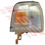 CORNER LAMP - R/H - AMBER/CLEAR - TO SUIT - HOLDEN RODEO 1993-