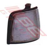 CORNER LAMP - R/H - CLEAR/BLACK RIM - TO SUIT - HOLDEN RODEO 1993-