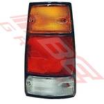REAR LAMP - L/H - BLACK TRIM - TO SUIT - HOLDEN RODEO 1989-92