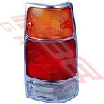 REAR LAMP - L/H - CHROME TRIM - TO SUIT - HOLDEN RODEO 1993-