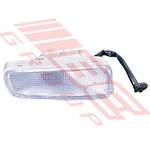 BUMPER LAMP - R/H - CLEAR - TO SUIT - HOLDEN RODEO TFR 1999-