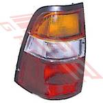 REAR LAMP - L/H - AMBER TOP - TO SUIT - HOLDEN RODEO TFR 1997-
