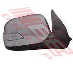 DOOR MIRROR - R/H - ELECTRIC - W/LAMP - CHROME - TO SUIT - HOLDEN RODEO D-MAX P/UP 2006-