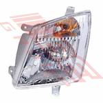 HEADLAMP - L/H - MANUAL - TO SUIT - HOLDEN RODEO D-MAX P/UP 2006-