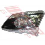 HEADLAMP - L/H - BLACK - TO SUIT - ISUZU D-MAX P/UP 2012-