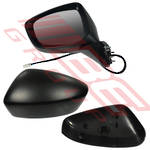 DOOR MIRROR - L/H - ELECTRIC - WITH PUDDLE LAMP - 5 WIRE - TO SUIT - MAZDA CX-5 2012-