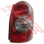 REAR LAMP - R/H - CLEAR WITH RED INNER - TO SUIT - MAZDA MPV - LW - 2003- F/LIFT