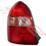 REAR LAMP - L/H - RED/CLEAR - TO SUIT - MAZDA 323/PROTEGE BJ 1999- WAGON