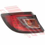 REAR LAMP - L/H - RED - TO SUIT - MAZDA 6 2008- 4DR & H/BACK