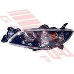 HEADLAMP - L/H - ELECTRIC - TO SUIT - MAZDA 3 2004- SEDAN