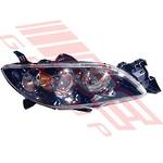 HEADLAMP - R/H - ELECTRIC - TO SUIT - MAZDA 3 2004- SEDAN