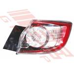 REAR LAMP - R/H - OUTER - LED TYPE - TO SUIT - MAZDA 3 2009- H/BACK