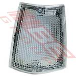 CORNER LAMP - L/H - CLEAR - TO SUIT - MAZDA B SERIES 1986-