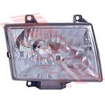 HEADLAMP - R/H - TO SUIT - MAZDA BOUNTY 2003-