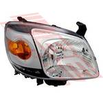 HEADLAMP - R/H - BLACK - TO SUIT - MAZDA BT50 P/UP 2007-