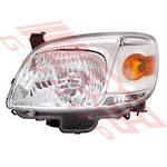 HEADLAMP - L/H - CHROME - TO SUIT - MAZDA BT50 P/UP 2009-