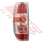 REAR LAMP - L/H - W/CHROME INNER - TO SUIT - MAZDA BT50 P/UP 2009- F/LIFT
