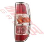 REAR LAMP - R/H - W/CHROME INNER - TO SUIT - MAZDA BT50 P/UP 2009- F/LIFT