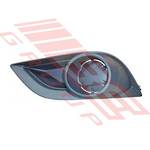 FOG LAMP COVER - R/H - WITHOUT HOLE - TO SUIT - MAZDA BT50 P/UP 2012-