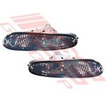 BUMPER LAMP SET - L&R - SMOKEY - TO SUIT - MAZDA MX5/EUNOS 1990-