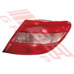 REAR LAMP - R/H - RED/CLEAR - TO SUIT - MERCEDES W204 C CLASS 2006-09