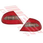 REAR LAMP - SET - SMOKEY/RED/CLEAR - LED - TO SUIT - MERCEDES CLK W209 2003-