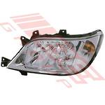 HEADLAMP - L/H - W/O FOG LAMP - TO SUIT - MERCEDES SPRINTER 2003-