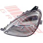 HEADLAMP - L/H - MANUAL/ELECTRIC - CLEAR - TO SUIT - MERCEDES W168 A CLASS 2002-03