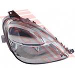 HEADLAMP - R/H - MANUAL/ELECTRIC - CLEAR - TO SUIT - MERCEDES W168 A CLASS 2002-03