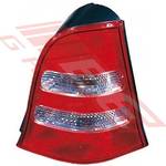 REAR LAMP - R/H - RED/CLEAR - TO SUIT - MERCEDES W168 A CLASS 2002-03