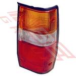 REAR LAMP - R/H - W/BLACK RIM - TO SUIT - MITSUBISHI L200 1987-96