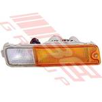 BUMPER LAMP - R/H - AMBER/CLEAR - TO SUIT - MITSUBISHI L200 1997-00